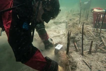 Ngôi làng cổ nhất châu Âu hiện ra sau 8.000 năm mất tích 