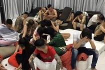 22 thanh niên mở tiệc ma túy trong căn villa đi mượn