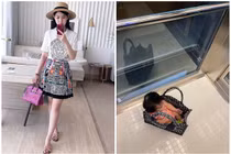 Giới nhà giàu Việt sử dụng túi hàng hiệu để... đựng bỉm sữa, cắm hoa