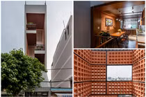 Nhà phố với mặt tiền “lọc ánh sáng” độc đáo giữa TP HCM 