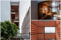 Nhà phố với mặt tiền “lọc ánh sáng” độc đáo giữa TP HCM 