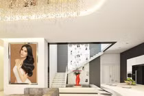 Bên trong penthouse 15 tỷ Ngọc Trinh bán ngày cuối năm