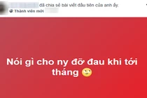 Dân mạng bày "kế" cho anh chàng dỗ người yêu khi "đến tháng"
