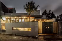 Xây trên đất méo, nhà 1 tầng vẫn đẹp không góc chết