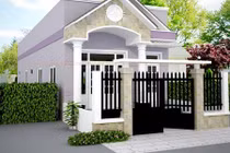 10 mẫu nhà 1 tầng kiểu dáng mới 2018