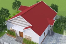 10 mẫu nhà mái tôn chống nóng đẹp “ngất ngây“