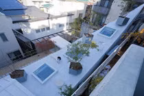 Ngắm nhà không mái độc đáo ở Nhật Bản