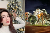 Cận cảnh “lâu đài” triệu đô của Bảo Thy lộng lẫy mùa Giáng sinh
