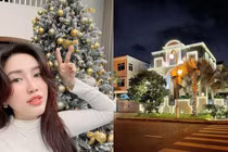 Cận cảnh “lâu đài” triệu đô của Bảo Thy lộng lẫy mùa Giáng sinh