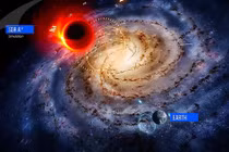 Không gian, thời gian méo mó vì lỗ đen gần Trái Đất nhất 