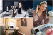 “Nội soi” phòng làm việc sang chảnh của sao Việt