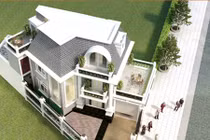 10 mẫu biệt thự 2 tầng 80m2 đẹp sang chảnh