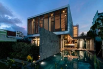 Tránh nắng phía Tây, biệt thự Mỹ Tho mát rượi quanh năm