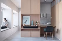 Mê tít căn hộ 33m2 thoáng rộng, ngập ánh sáng đến bất ngờ