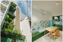 Nằm trong hẻm, nhà 35m2 vẫn cực thoáng đãng cho 5 người