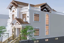 10 mẫu biệt thự 2 tầng tân cổ điển dưới 1 tỷ đồng 