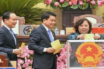Hà Nội lấy phiếu tín nhiệm 37 lãnh đạo chủ chốt