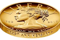 Mỹ công bố đồng xu 100 USD bằng vàng ròng