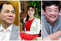 "Đọ" tài sản của ba tỷ phú USD Việt Nam
