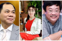 "Đọ" tài sản của ba tỷ phú USD Việt Nam