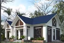 10 mẫu nhà 1 tầng mái thái lên ngôi năm 2019