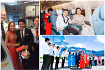 Choáng váng những siêu đám cưới rước dâu bằng máy bay ở Việt Nam