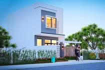 Mẫu nhà ống 2 tầng ở nông thôn chỉ từ 500 triệu được xây dựng nhiều