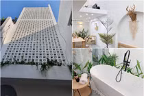 Trầm trồ nhà phố 38m2 thoáng đãng trong hẻm nhỏ chật hẹp giữa Sài Gòn