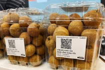Nhãn lồng Hưng Yên vượt tâm dịch sang Singapore, bán 220.000 đồng/kg