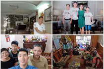 Đầu năm thăm nhà của các cầu thủ Việt tuổi Sửu