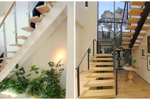 10 mẫu cầu thang tiết kiệm không gian nhà phố 2019