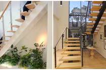 10 mẫu cầu thang tiết kiệm không gian nhà phố 2019