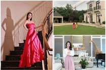 Choáng ngợp dinh thự rộng ngang lâu đài hoàng gia của con gái tỷ phú