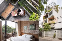 Ngôi nhà giữa Sài Gòn gây ấn tượng mạnh trên báo Mỹ vì thiết kế "lạ"