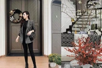 Hé lộ biệt thự sang chảnh của bố mẹ Á hậu Tú Anh