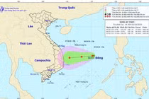 Vùng áp thấp có khả năng mạnh lên thành áp thấp nhiệt đới