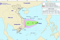 Vùng áp thấp có khả năng mạnh lên thành áp thấp nhiệt đới