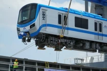 Đã khắc phục xong sự cố 2 toa tàu metro bị vẽ bẩn ở TP.HCM