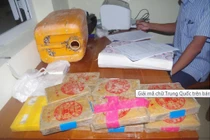 Dòng chữ Trung Quốc trên bánh heroin trôi vào biển Quảng Nam có nghĩa gì?