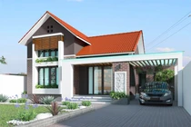 Mãn nhãn 10 mẫu nhà cấp 4 có gara tiện nghi