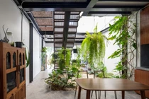 Độc đáo thiết kế nhà ống 2 tầng có khả năng tự làm mát