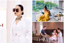 Có gì trong căn nhà của Đoan Trang và chồng Tây ở Singapore?