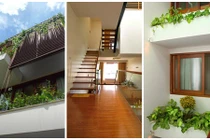 Nhà ống 4 tầng có hồ cảnh tuyệt đẹp ở Hà Nội