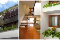 Nhà ống 4 tầng có hồ cảnh tuyệt đẹp ở Hà Nội