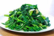 Mẹo nhỏ giúp cho món rau xào luôn xanh giòn bắt mắt 