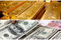 Giá vàng leo thang, USD cao sát đỉnh năm 2017