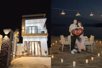 Hé lộ căn nhà của trung vệ Thành Chung và vợ tương lai