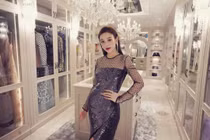 Bên trong biệt thự mới xa hoa có cả sân golf của Huyền Baby