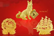 Loạt sản phẩm vàng độc lạ hút khách ngày vía Thần Tài 