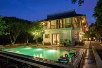 Độc đáo biệt thự nghỉ dưỡng lấy cảm hứng từ nhà sàn ở Hòa Bình